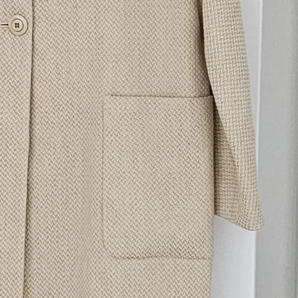Massimo Dutti Linen Coat- Gorgeous! - Picture 4 of 16